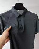 Men's Slim Fit Polo Shirt Casual Short Sleeve Summer Wear
