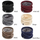 Winter Neck Gaiter Fleece Lined Neck Warmer Face Cover