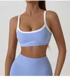 Women's Shock Absorbing Sports Bra Breathable Yoga Gym Top