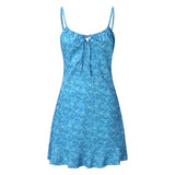 Women's Floral Slip Dress Casual Summer Homewear Style