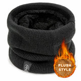 Winter Neck Gaiter Fleece Lined Neck Warmer Face Cover