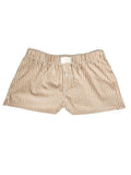 Women’s Y2K Retro Cleanfit Plaid Print Elastic Loungewear Loose Shorts