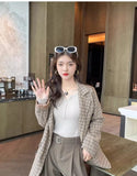 Women’s V-Neck Button Sweater Long Sleeve Slim Knit Pullover