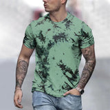Men's Oversized T-Shirts Summer Fashion  Round Neck T-Shirt