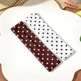 Retro Polka Dot Wide Headband for Women Yoga & Fashion Wear