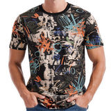 Men's Oversized T-Shirts Summer Fashion  Round Neck T-Shirt