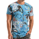 Summer fun men's and women's fashion casual 3d print t-shirt