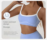 Women's Shock Absorbing Sports Bra Breathable Yoga Gym Top