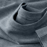 Mens Crewneck Lightweight Long Sleeve Knit Pullover Casual Dress Sweaters