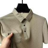 Men's Slim Fit Polo Shirt Casual Short Sleeve Summer Wear