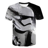 Men's Star Wars Anime Kids Boys Short Sleeve T-Shirt Casual