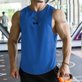 Men's Quick-Dry Sleeveless Fitness Basketball Tank Top