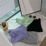 Summer Trendy Short Sleeve T-Shirt Women Slim Fit Top