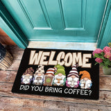 Christmas Tree Door Mat - Merry Christmas Entrance Rug & Kitchen Mat