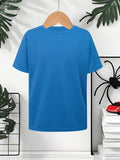 Men's summer fashion casual round-neck short-sleeved T-shirt