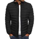 Men's non-woven, windproof, lightweight, warm, and slim-fit winter jacket