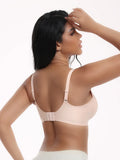 Women's Underwear Wire-Free Seamless Deep-V Full-Cup Bra