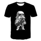 Men's Star Wars Anime Kids Boys Short Sleeve T-Shirt Casual