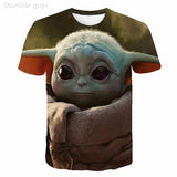Men's Star Wars Anime Kids Boys Short Sleeve T-Shirt Casual
