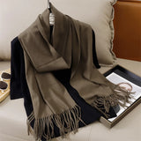 Women's Winter Cashmere Scarf Warm Pashmina Shawl Wrap