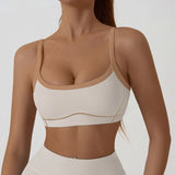 Women's Shock Absorbing Sports Bra Breathable Yoga Gym Top