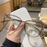 Unisex Square Blue Light Blocking Glasses for Computer Use