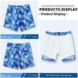 Loose Men's Surfing Beach Pants Double Layer  for Summer