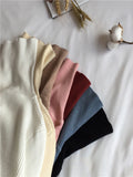 Women’s Ribbed Turtleneck Sweater Long Sleeve Warm Knit