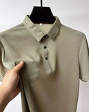 Men's Slim Fit Polo Shirt Casual Short Sleeve Summer Wear