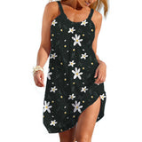 Boho Beach Slip Dress for Women Summer Casual Loose Dress