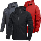 Men's lightweight windbreaker jacket with Hood | Zip Up, Underarm vents, Windproof Hoodie