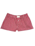 Women’s Y2K Retro Cleanfit Plaid Print Elastic Loungewear Loose Shorts