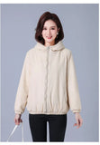 Winter Women’s Thicken Jacket Korean Velvet Thickening Hooded Cotton Padded Warm Waterproof Coats Casual Light Short Outerwears