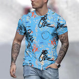 Men's Oversized T-Shirts Summer Fashion  Round Neck T-Shirt