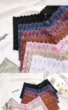 2Pcs Lace Four Shorts Women's Panties Floral Underwear S-XL