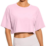 Crew Neck Fashion Women T Shirt Street Casual T-Shirt