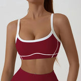 Women's Shock Absorbing Sports Bra Breathable Yoga Gym Top