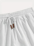 Men's Casual Pants & Beach Shorts, Breathable Textured Fabric