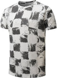 Hot-selling t-shirts for men graffiti pattern casual fashion