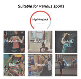 Women's Fitness Sport bra top cross back With chest pad