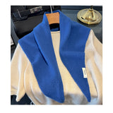 Womens Wool Winter Scarf Long Warm Cashmere Hijab Shawl Wrap
