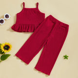 Infant Baby Girls Crocheted Flowers Toddler Summer Clothes