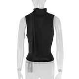 Summer New Women's Sexy Sleeveless V-Neck Lady Top Fashion