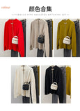 Autumn Pullover Sweater Women Geometric Fashion Casual Long Sleeve Ladies Sweaters