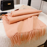 Women's Winter Cashmere Scarf Warm Pashmina Shawl Wrap