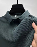 Men's Slim Fit Polo Shirt Casual Short Sleeve Summer Wear