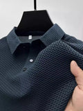 Men's Slim Fit Polo Shirt Casual Short Sleeve Summer Wear