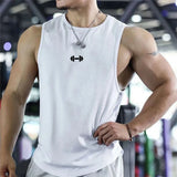 Men's Quick-Dry Sleeveless Fitness Basketball Tank Top