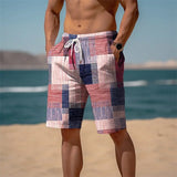 3D Patrick Star Swim Shorts Quick Dry Beachwear Unisex