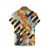 Men’s Hawaiian Floral Short Sleeve Casual Summer Shirt